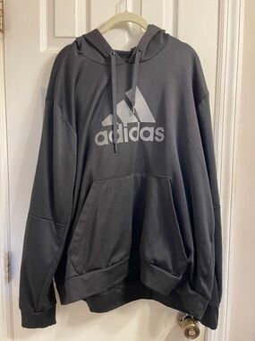 adidas 2X black & grey hoodie